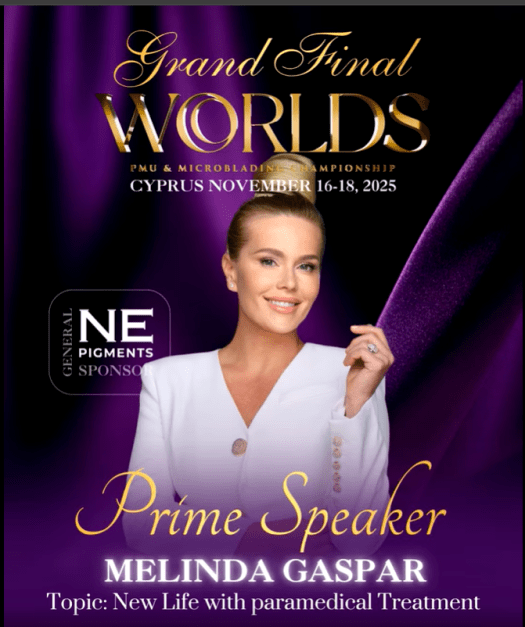 Melinda Gaspar prime speaker Worlds Grandfinal Cyprus